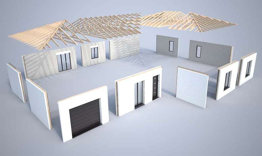 modelisation 3d kit maison ebene 1